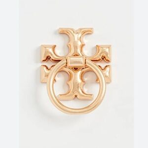 Tory Burch Gold Logo Phone Ring
